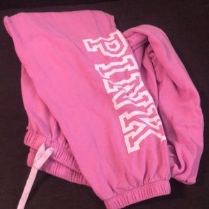 VS PINK SWEATS SIZE M